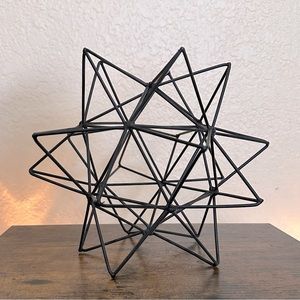 10” Geometric metal star